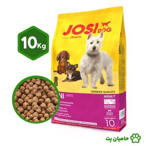 دانه های غذای خشک سگ بالغ نژاد کوچک جوسرا مینی ادالت
